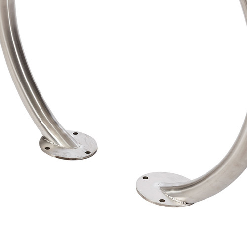Bike Rack Surface Mounted Circular Stainless Steel 304