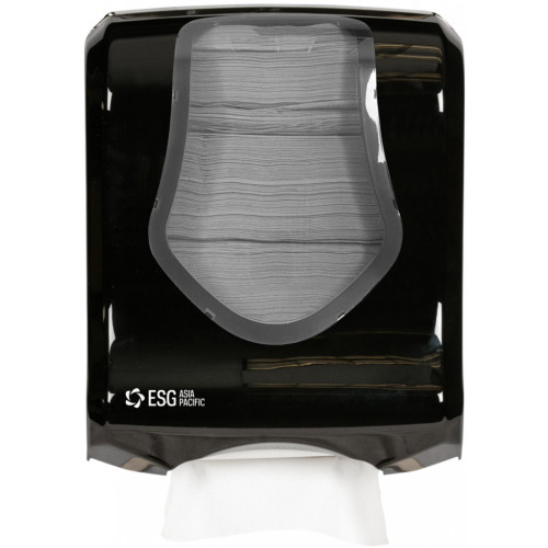 ESG Wall Mount Multi-Fold Dispenser – Gloss White, Each