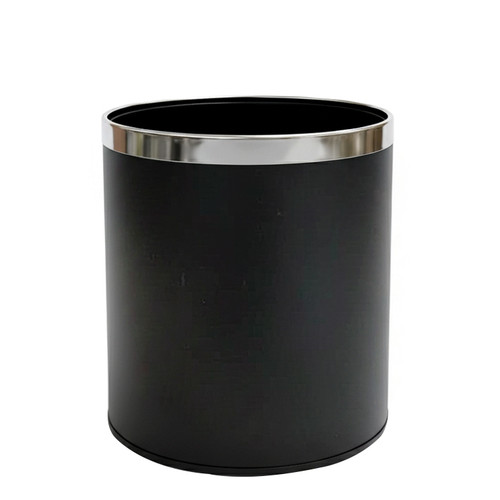 Compass Bin Round Black 10L
