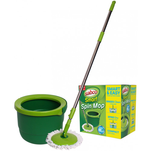 SABCO Smart Spin Mop and Bucket Set