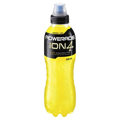Powerade Lemon Lime Sip Cap Sports Drink 600ml***Short Expiry: 27-Jul-2026***