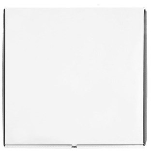 Pizza Box Plain White Exterior / Brown Inner 11 Inch Bx50