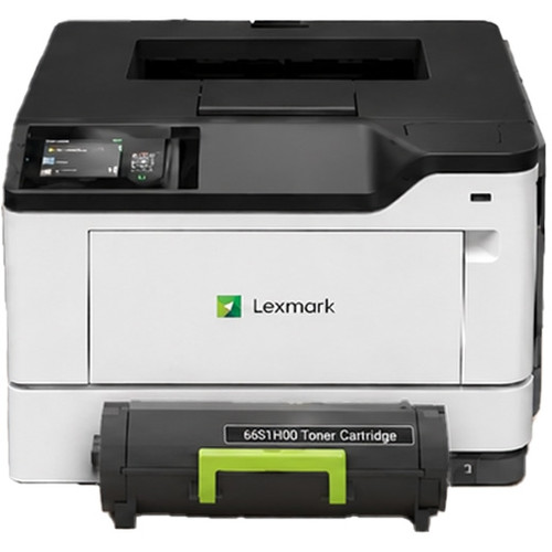 Lexmark MS531dw Laser Printer & 66S1000 Original Black Toner Bundle Deal
