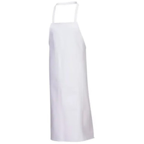 Reusable Full-length PVC Apron White, Each