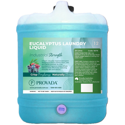 Provada Eucalyptus Laundry Liquid 20 Litre