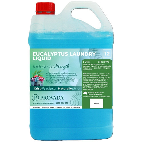 Provada Eucalyptus Laundry Liquid 5 Litre