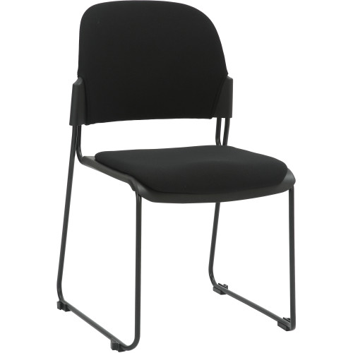 Palm Visitor Chair in Black, Each