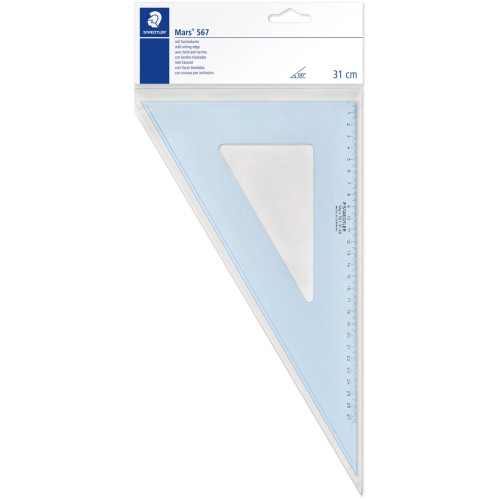 Staedtler 567 Mars Set Square 60°/30° - 31cm
