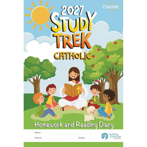 Createl Study Trek Catholic Homework and Reading Student Diary Years 3-6 (2027) ** ETA 2/11/2026 **