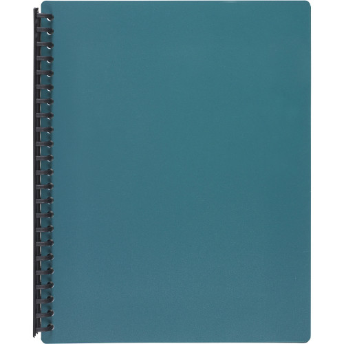 MARBIG REFILLABLE DISPLAY BOOK A4 40 Pocket Green