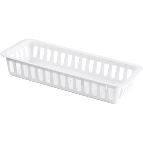 HENLEDAR STORAGE TRAY Slim - White 1.4 Litre