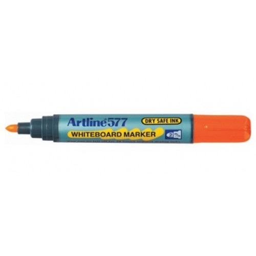 ARTLINE 517/577 DRYSAFE WHITEBOARD MARKERS Orange Bx12