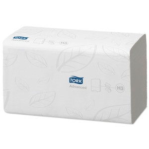 Tork H3 Soft Singlefold Hand Towel 2 Ply Advanced 250 Sheets, Carton of 15