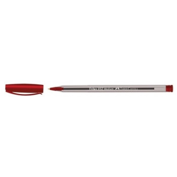 Faber-Castell Trilux 032 Ballpoint Pen Medium Red, Pack of 50