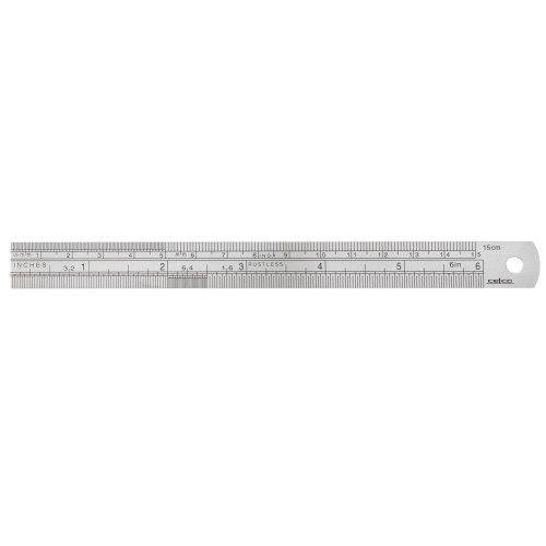 CELCO STAINLESS STEEL RULER 15cm H Sell