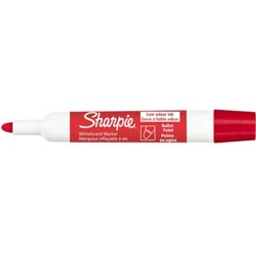 SHARPIE WHITEBOARD MARKERS 2.0mm Bullet Point Red