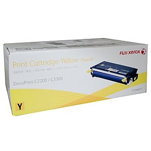 FUJI XEROX CT350677 YELLOW ORIGINAL HIGH YIELD TONER CARTRIDGE Suits DocuPrint C2200/3300