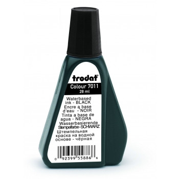 TRODAT 7011 STAMP PAD INK 28ML BLACK