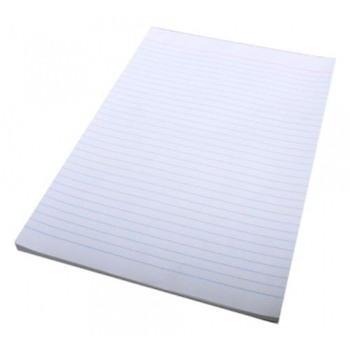 Quill Super Bond Pad Ruled Both Sides 70gsm A4 100 Leaf - White, Pack of 10 (01092)