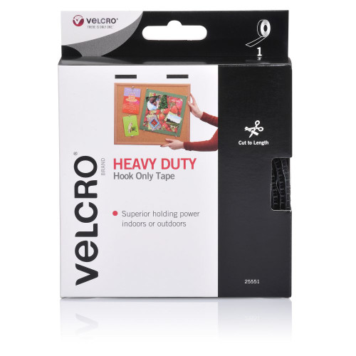 VELCRO?Â« BRAND Heavy Duty Hook Only Tape 25mm x 3m *** While Stocks Last ***