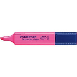 Staedtler 364 Textsurfer Classic Highlighter - Pink, Pack of 10