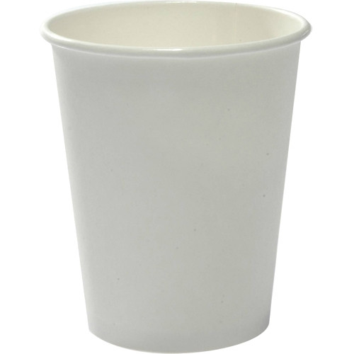 PAPER COFFEE CUPS Single Wall 250ml (8oz) Sleeve of 50 (C-HC0606)
