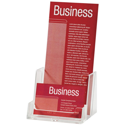 ESSELTE BROCHURE HOLDER DL & BUSINESS CARD Free Standing