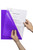 MARBIG ULTRA LETTER FILES A4 Poly Purple