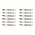 ARTLINE SUPREME BRUSH MARKER Black Box of 12