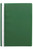 MARBIG A4 STANDARD PP FLAT FILES (CLEAR FRONT) Green