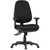 TR600-C Task Chair with 3 Lever Mechanism and Arms in Metro Black Fabric (similar to SL-END103BLK)