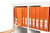 MARBIG CLEARVIEW INSERT BINDER A4 38MM 2D ORANGE
