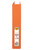 MARBIG CLEARVIEW INSERT BINDER A4 38MM 2D ORANGE
