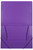 MARBIG SOFT TOUCH DOCUMENT WALLET A4 PURPLE
