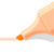 Staedtler 364 Textsurfer Classic Highlighter - Peach, Each