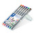 Staedtler 308 Pigment Liner 0.5mm - Wallet of 6 Assorted Colours (Standard Assorted Colours)