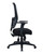 Ergona Medium Back Mesh Task Chair - Black with Arms, Each