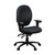 Duro Heavy Duty Task Chair Medium Back - Black, Each