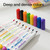 Deli H! Colour Whiteboard Markers with Soft Tip Assorted Pack of 8