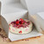 Easy Fold Corrugated Cake Box 9″ x 9″ x 4″ White, Carton of 100