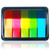 Deli Index Tabs 44 x 12mm, Pack of 5 Assorted Colours (100 Sheets)