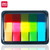 Deli Index Tabs 44 x 12mm, Pack of 5 Assorted Colours (100 Sheets)