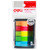 Deli Index Tabs 44 x 12mm, Pack of 5 Assorted Colours (100 Sheets)