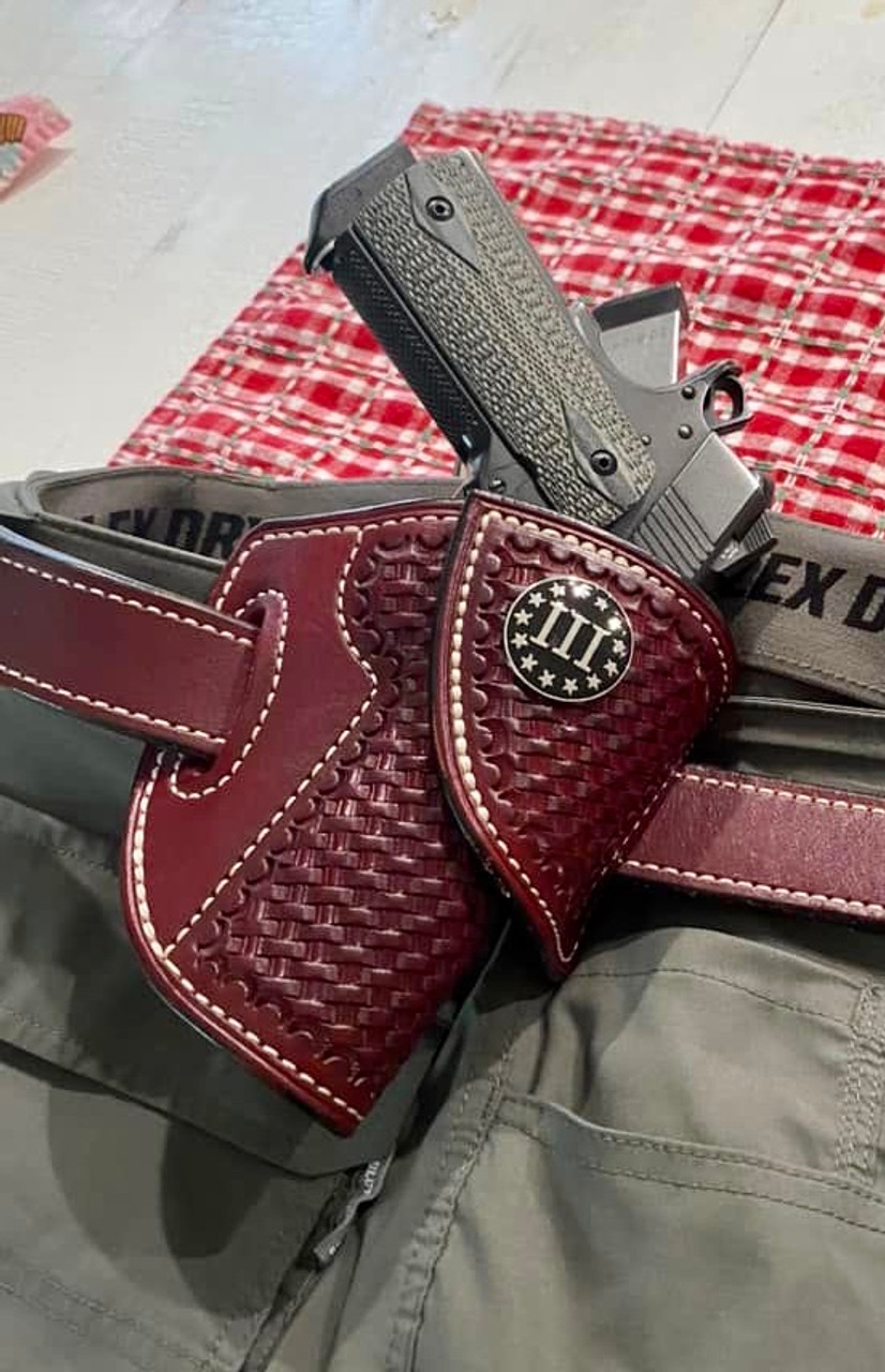 The Texas Ranger Gunbelt and Holster made in the USA