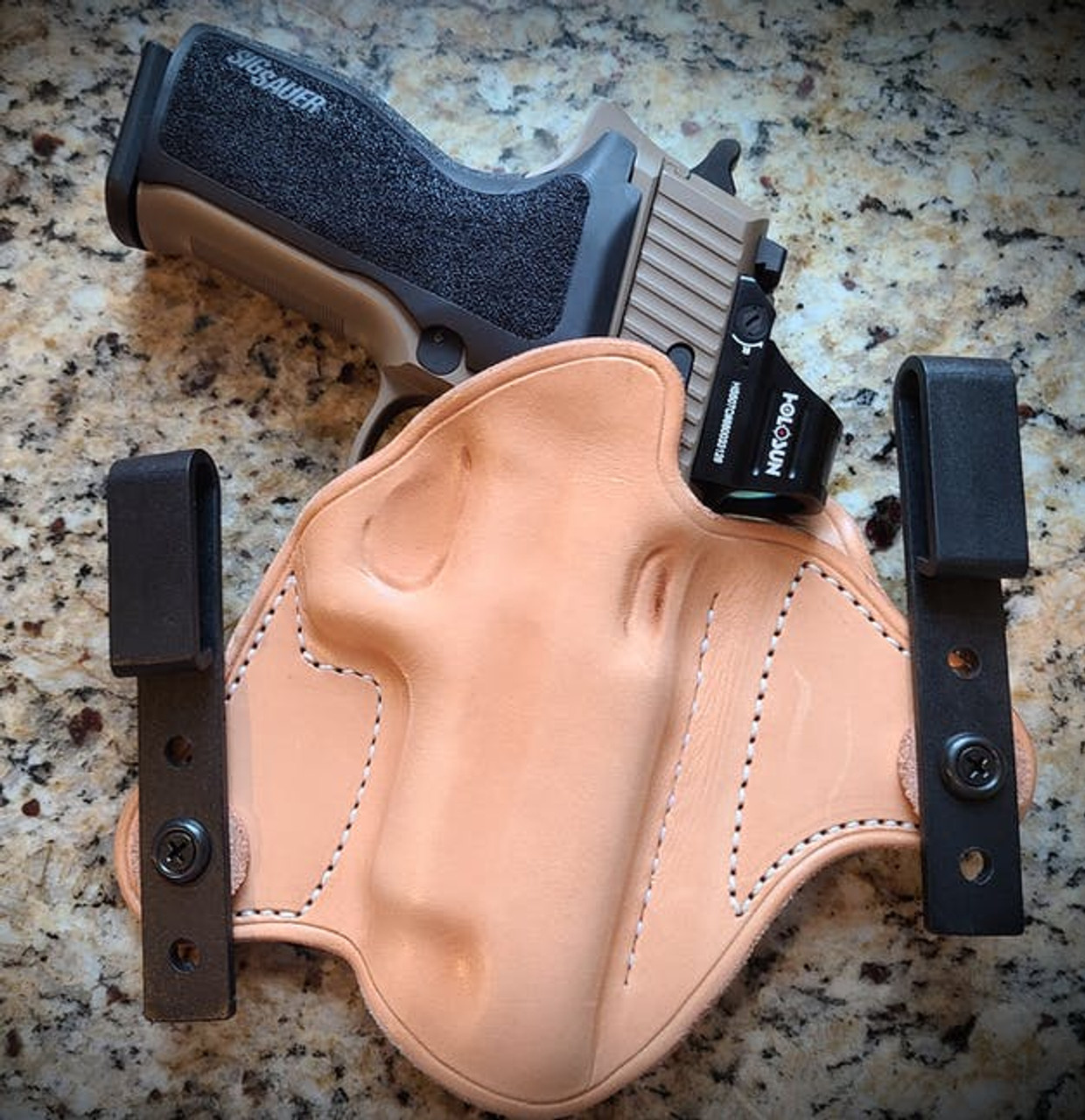 IWB Leather Holster - Made in U.S.A. - Fast Same Day Shipping!