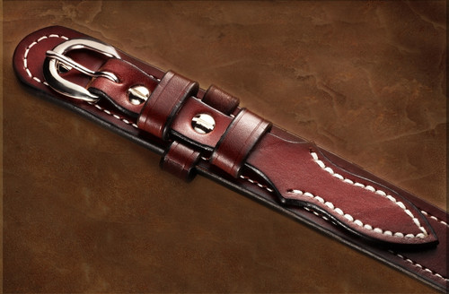 custom made leather ranger belts