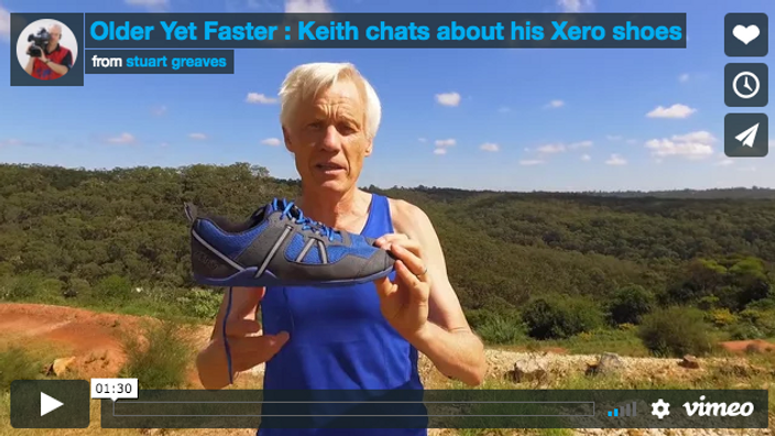 Older Yet Faster: Keith chats about his Xero Shoes