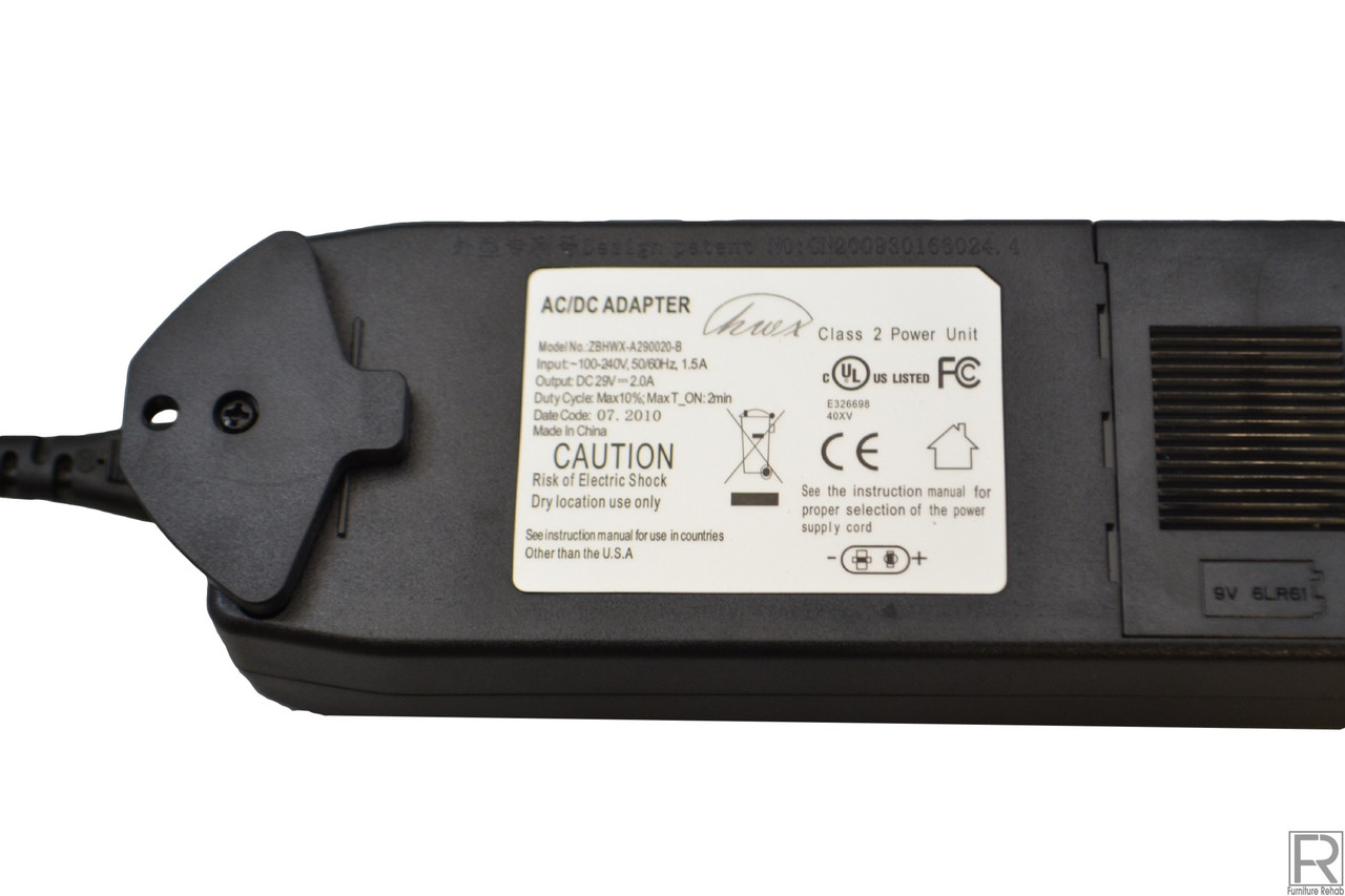 HWX Power Recliner Lift Chair Power Supply Transformer, ZBHWXA290020B