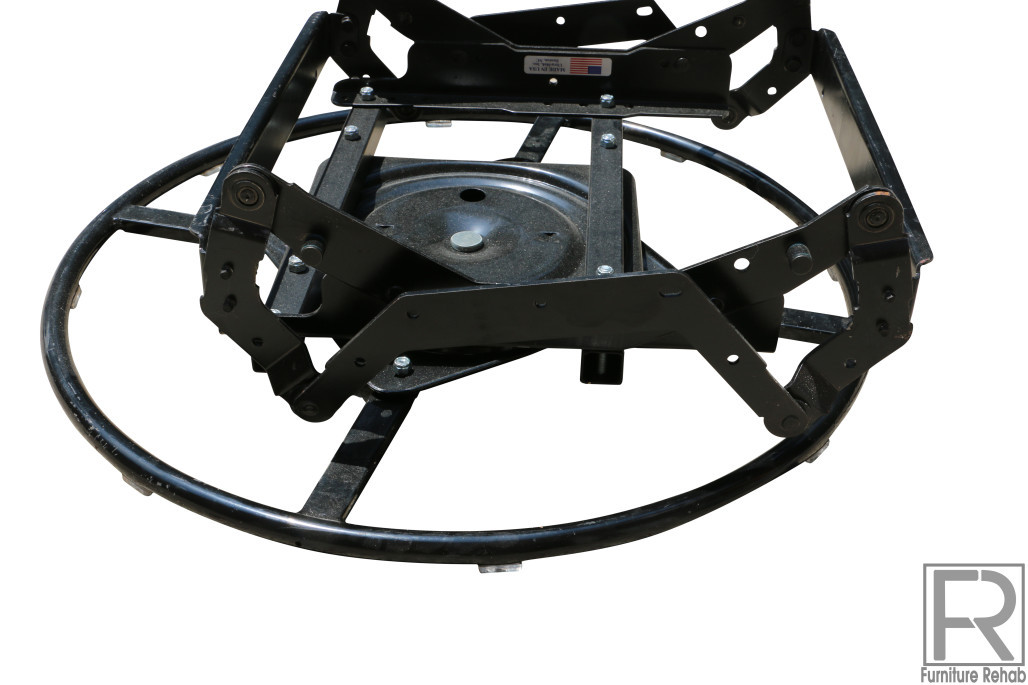 Vertical Mount Swivel Glider Ring Base for Chairs