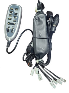 Tranquil Ease Multifunction Massage and Heat Handset with Lift controls for Liftchairs and Powered Recliners